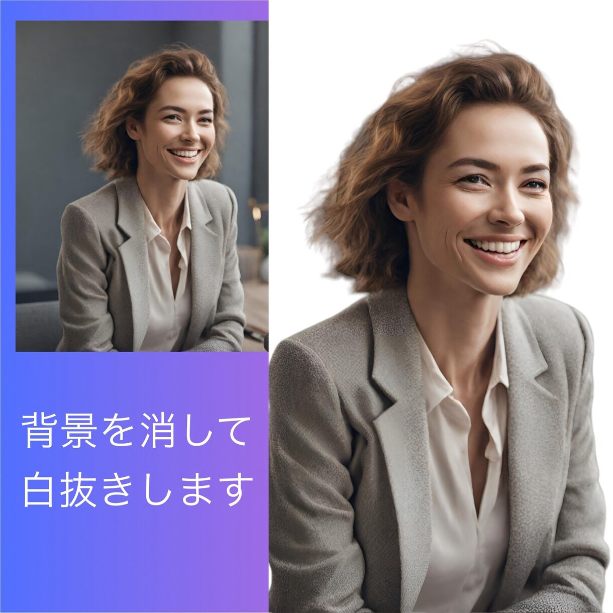 画像の白抜き、背景透過致します ECサイトやフリマサイトに必須！ イメージ1
