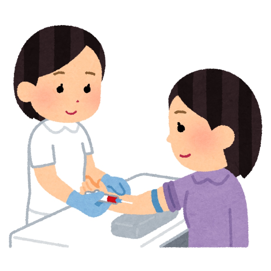 採血がすぐに終わる為の対策を教えます 現役健診ナースより採血を1回で短時間に終わる為の対策！ イメージ2