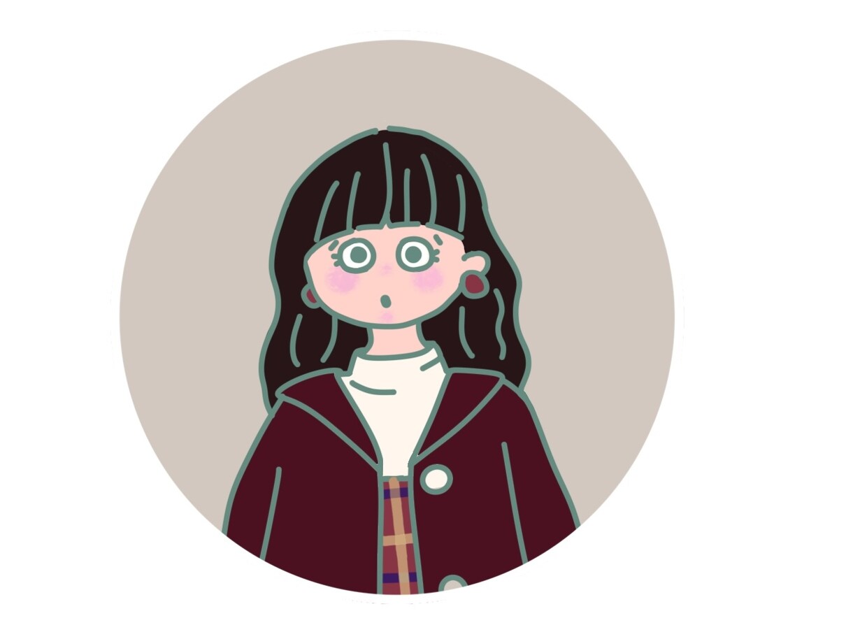 ぽてっとかわいい！SNS用アイコン描きます 世界に一つだけのアイコン。お洋服や雰囲気までかわいく描きます イメージ4