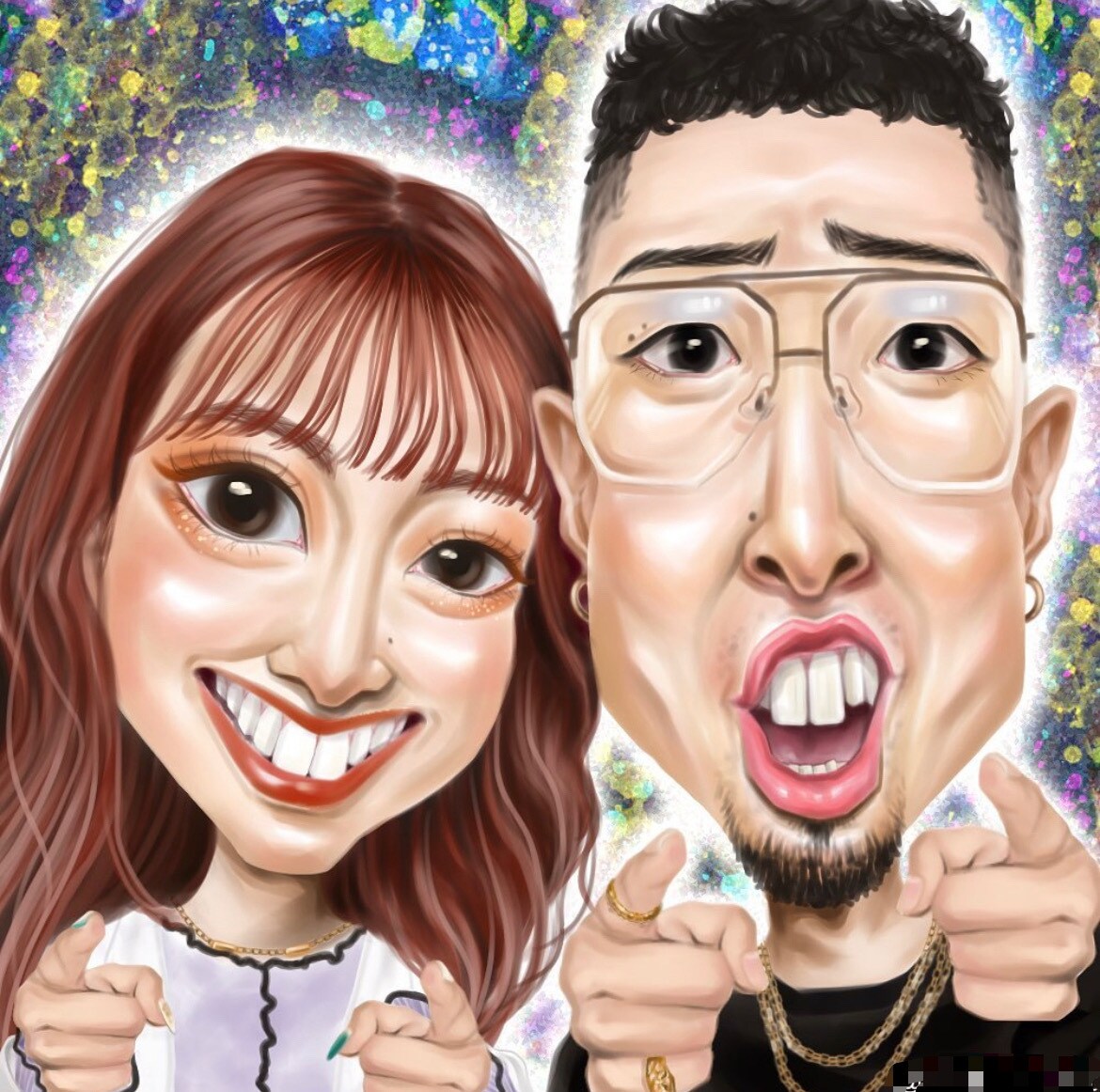 超リアル☆厚塗り似顔絵描きます プロ似顔絵師が描く☆写真のようにリアルな重厚感ある似顔絵 イメージ7