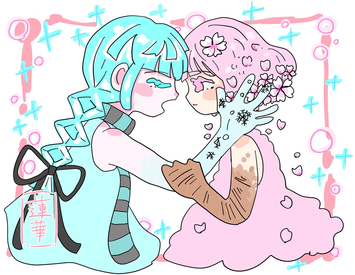 優しくて可愛い絵、切ない絵やお菓子の絵を描きます 挿絵や動画のイラスト、SNSアイコンにも！ イメージ7