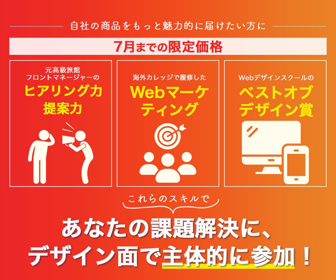 バナー作成いたします 見込み客の獲得、誘導でお困りの企業様向け問題解決 イメージ2