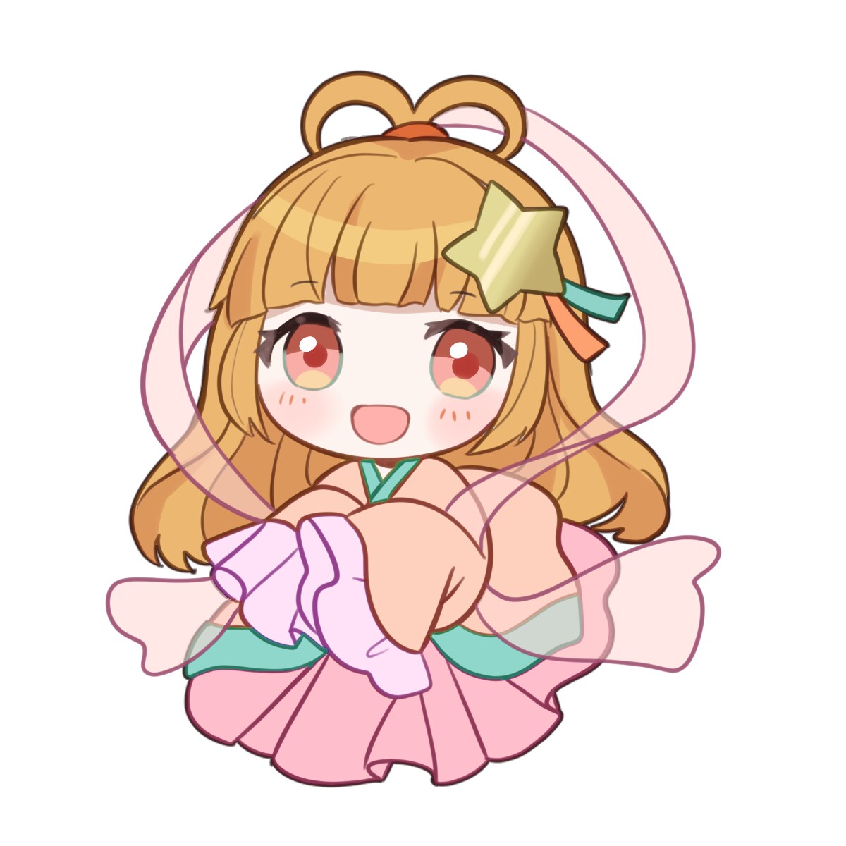 七夕のイラスト～織姫と彦星のSDイラスト制作します 七夕まつりに★単体もペアもおすすめです イメージ4
