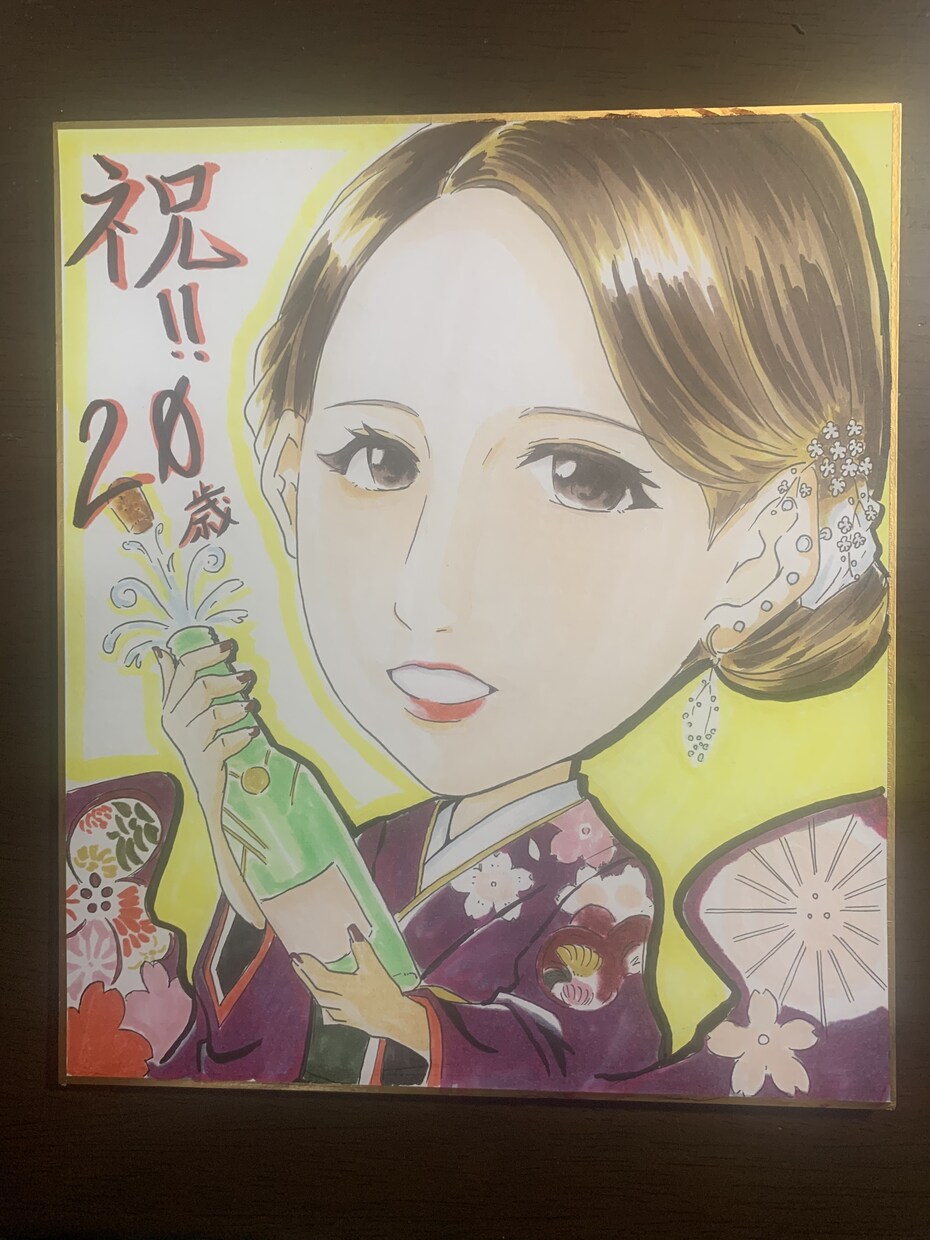 似顔絵描きます お祝い、プレゼント、記念品に似顔絵はいかがですか？ イメージ4