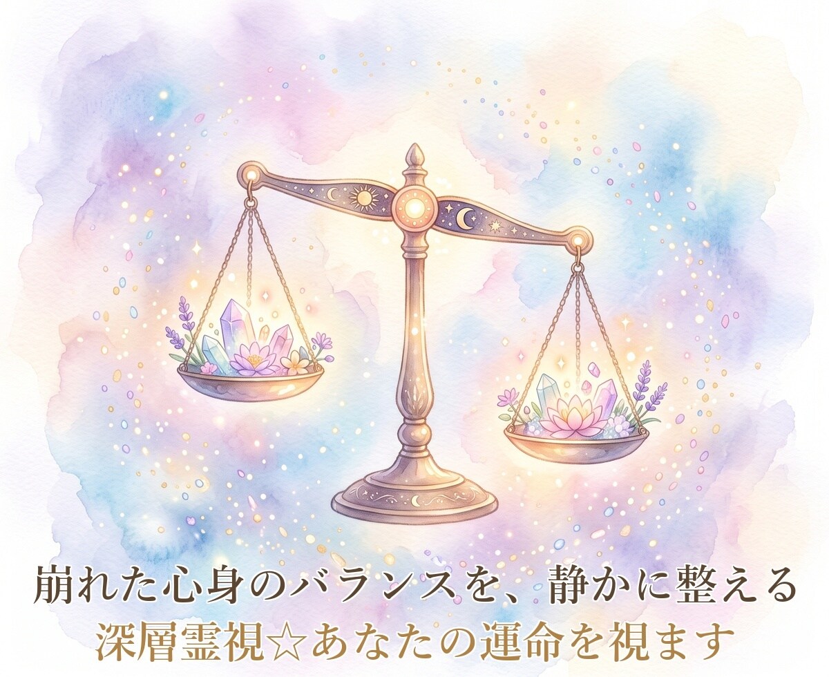 深層霊視☆あなたの運命を視ます 仕事運・宿命など人生全般を深層霊視で見通し導きます イメージ5