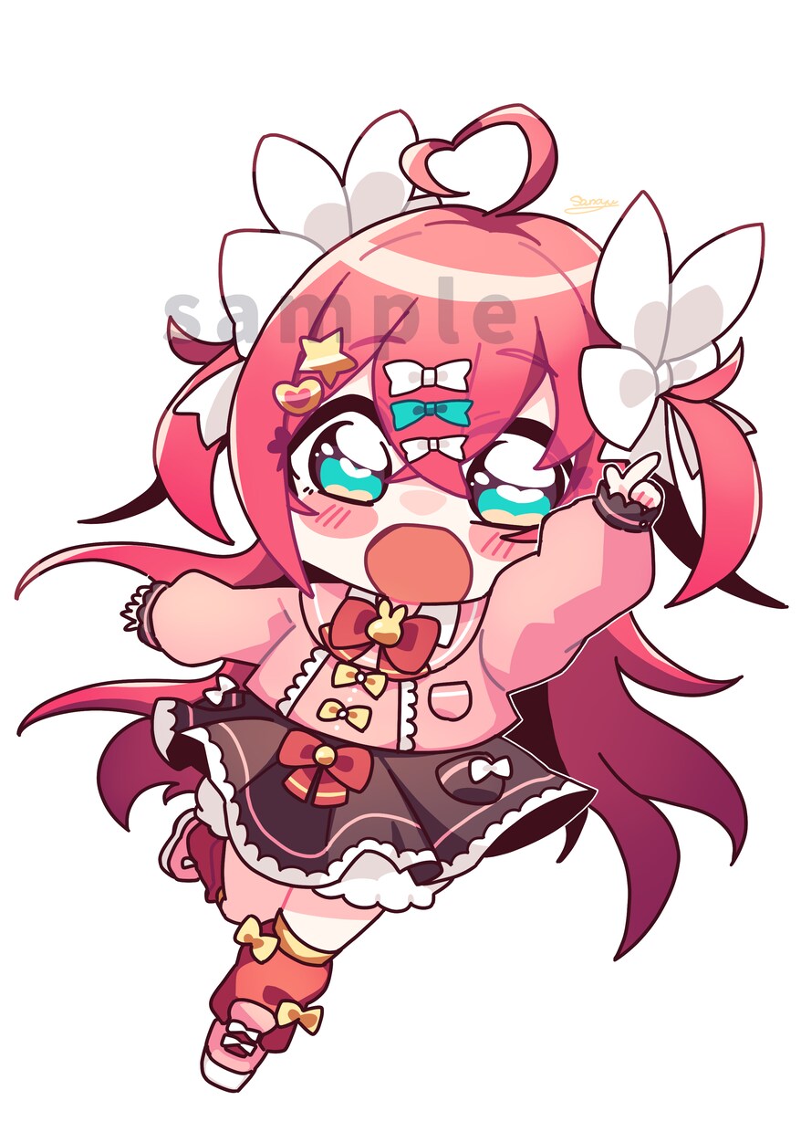 かわいいちびキャライラスト描きます YouTubeやTwitterなど幅広くお使いいただけます☆ イメージ4