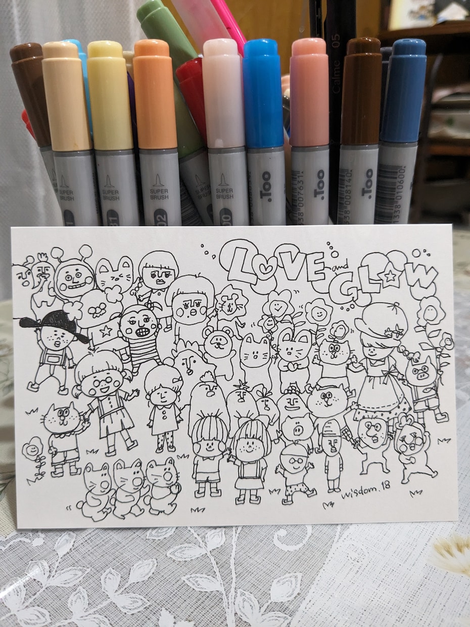 あなただけのオリジナルキャラクターをつくります ゆるっと、ぷぷっと今にも動き出しそうなキャラクター イメージ5
