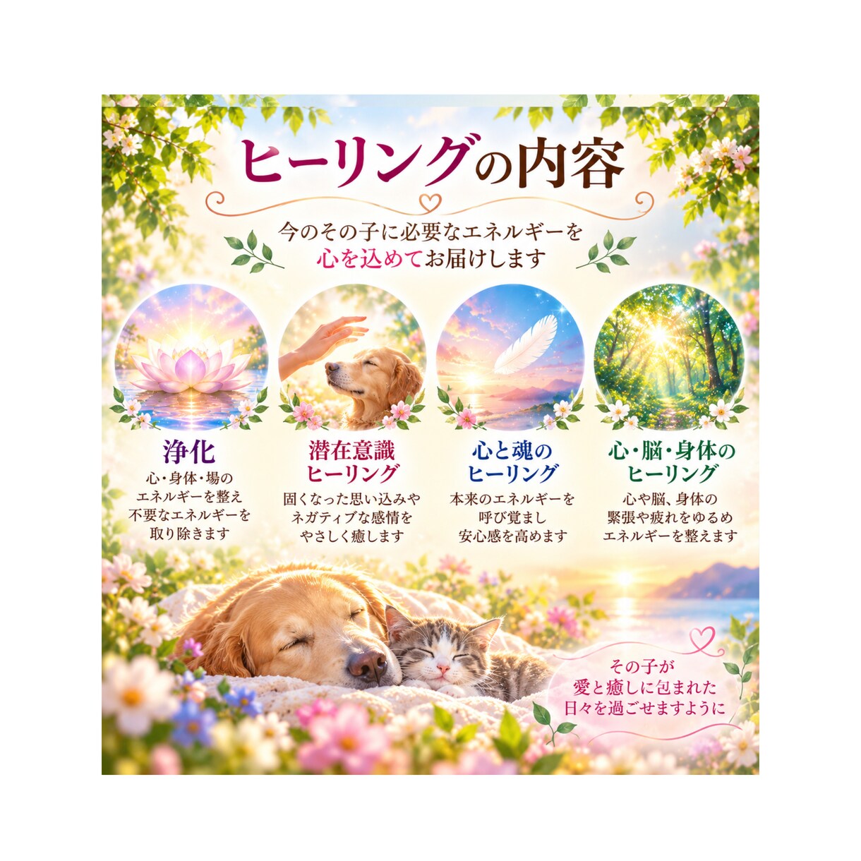 心を縛る思い込みを潜在意識ヒーリングで癒します 不安・不足感・生きづらさを、本来の自分へ戻す時間に イメージ4