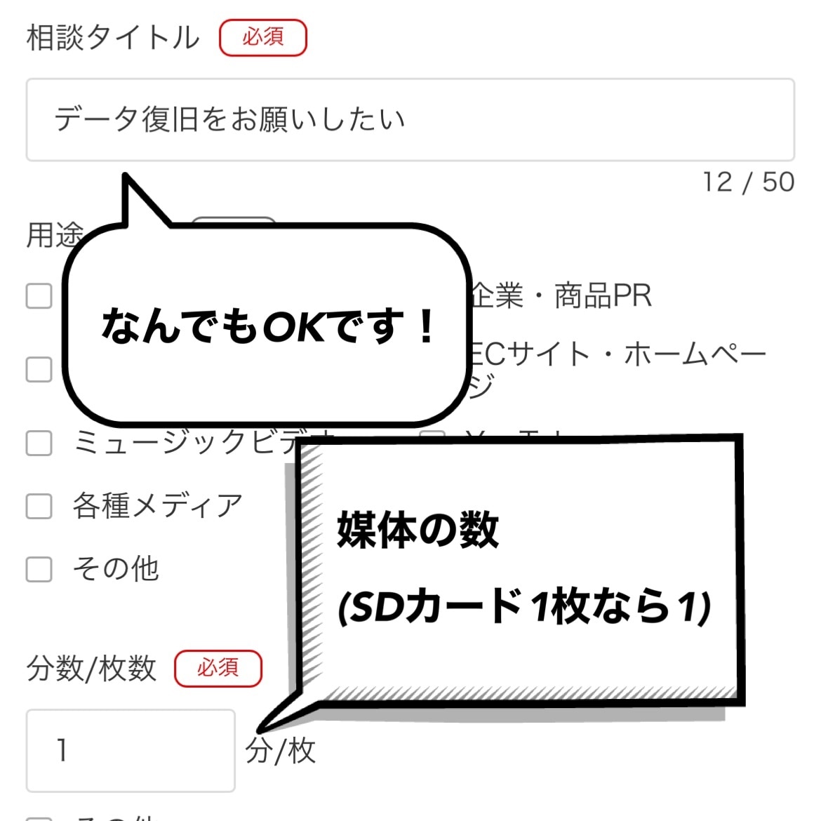 消えたデータ復旧します 【まずは復旧の可否を診断させて頂きます。】 イメージ3
