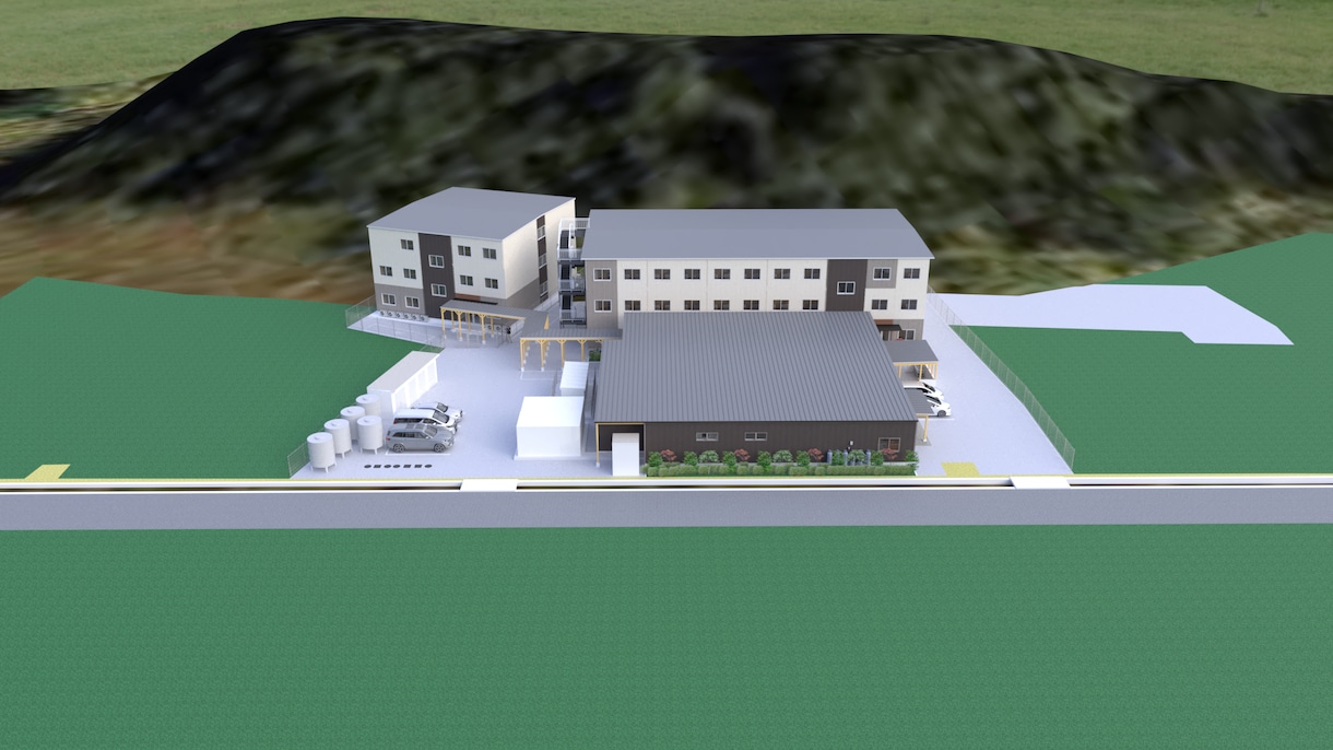 BIM(GLOOBE)にてパース作成代行いたします BIMで外観・内観パース、紙図面のCAD化お手伝い イメージ3