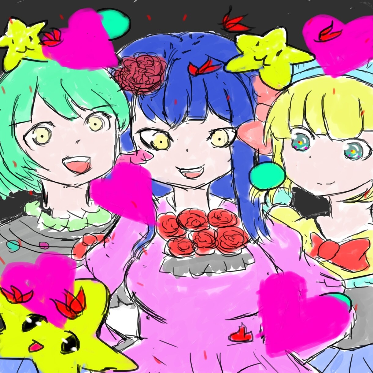 イラストの作成をします 正面画のイラストなら得意完全初心者向け イメージ2