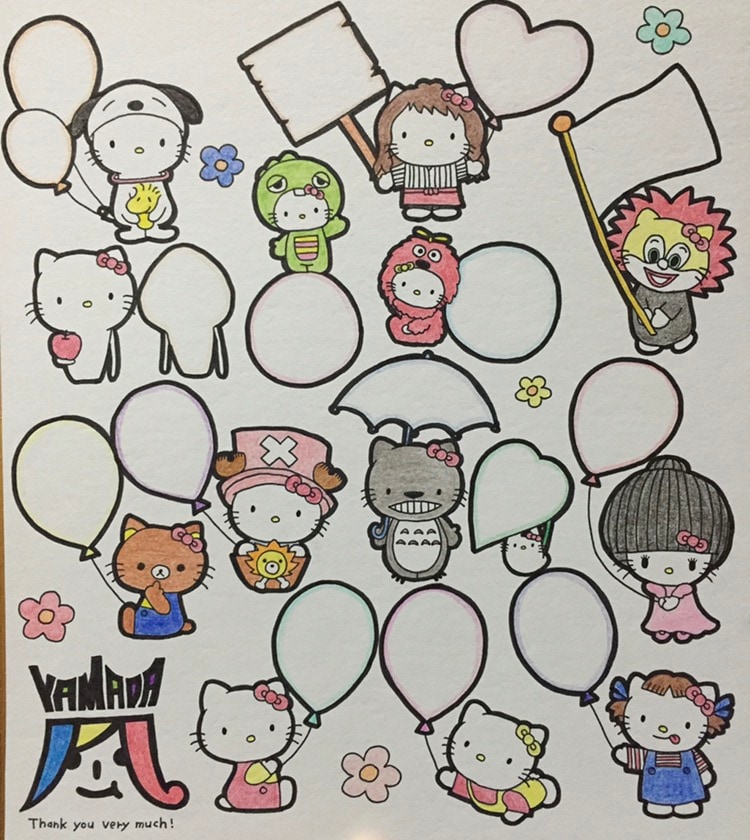 その方に合ったテーマで描きます 贈り物！贈る相手のイメージがつまった色紙！ イメージ2