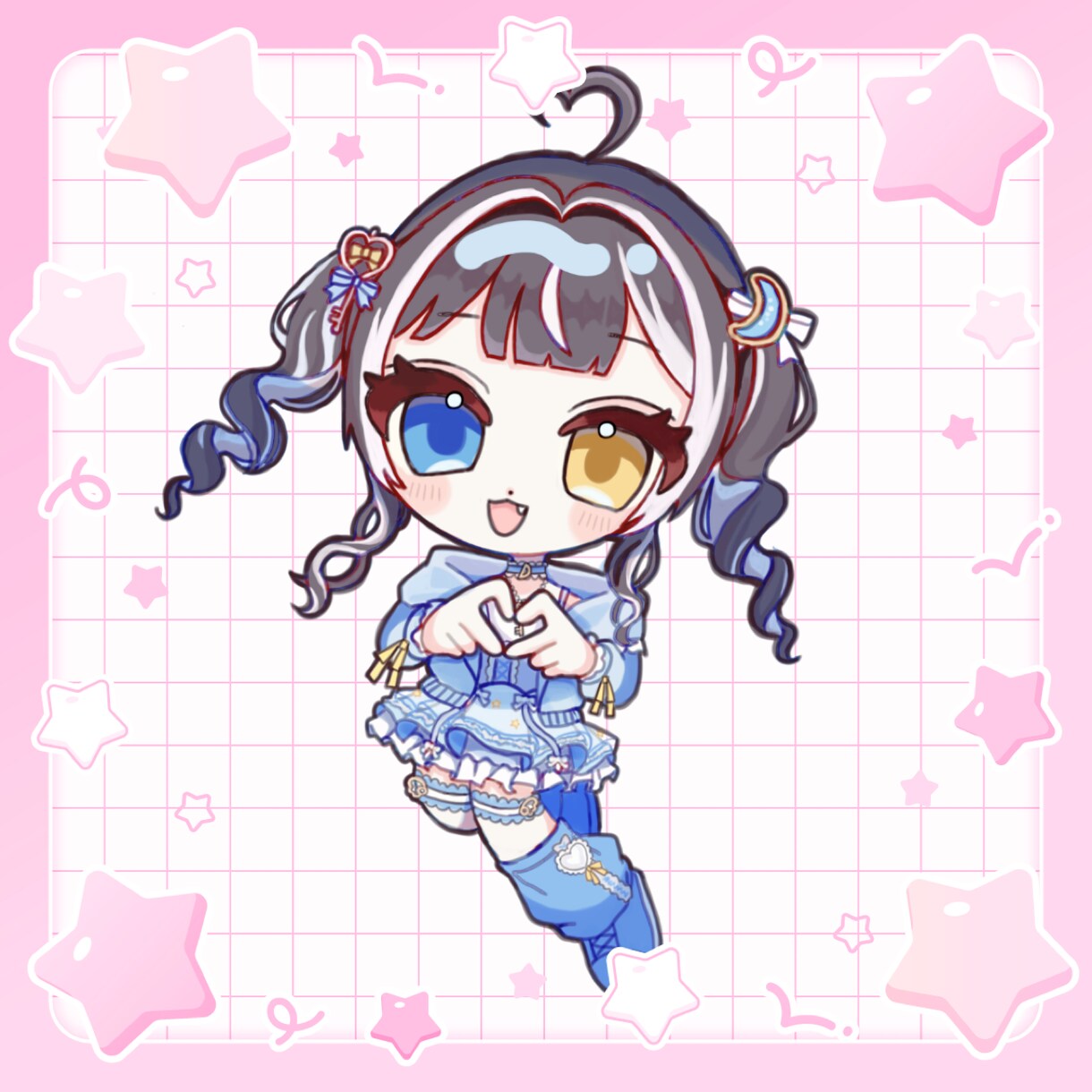 デフォルメイラスト制作します デフォルメ、SDイラスト、ミニキャラの制作をします！ イメージ3