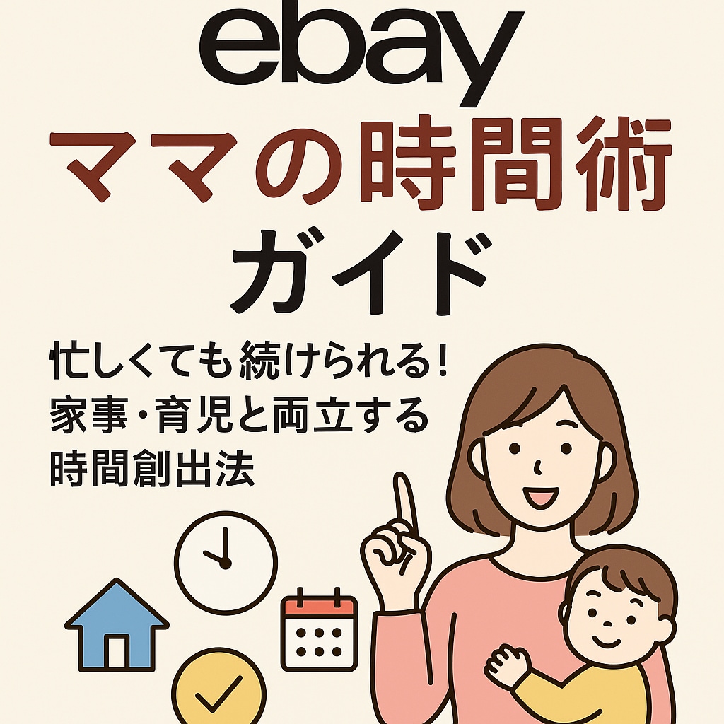 eBayママの時間術ガイド家事育児と両立教えます 忙しくても続けられる在宅×育児の両立術 イメージ1