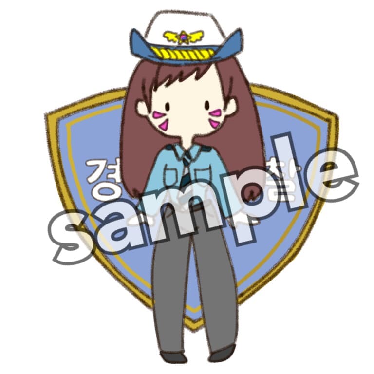 SNS用オーバーウォッチキャラアイコン売ります D.va専OWプレイヤーの方々に イメージ1