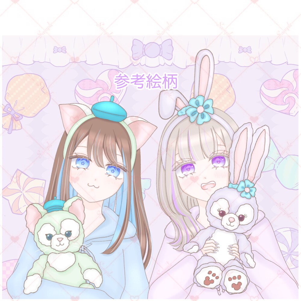 イラストオーダー受け付けます 簡易イラスト、コテキャラ、コテ同を受け付けています。 イメージ4