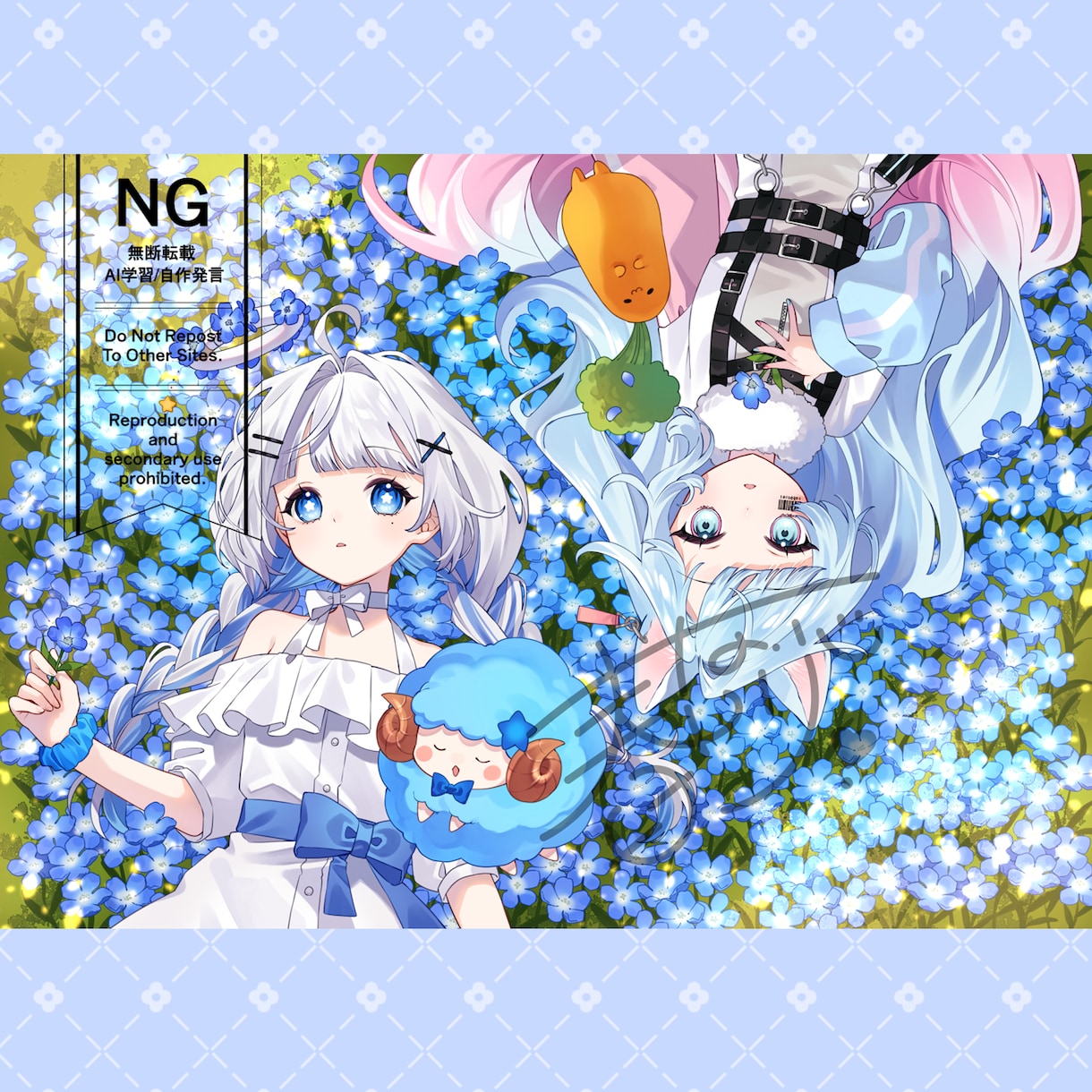 立ち絵や一枚絵、表紙や挿絵など丁寧に描きます 可愛いからかっこいいまで幅広く！ご要望お聞かせください！ イメージ3