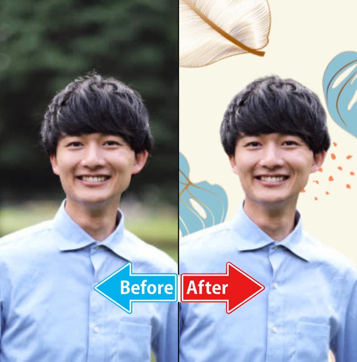 お写真の背景加工します 写真の背景をお好みで加工！曇り空も青空に変身！ イメージ2