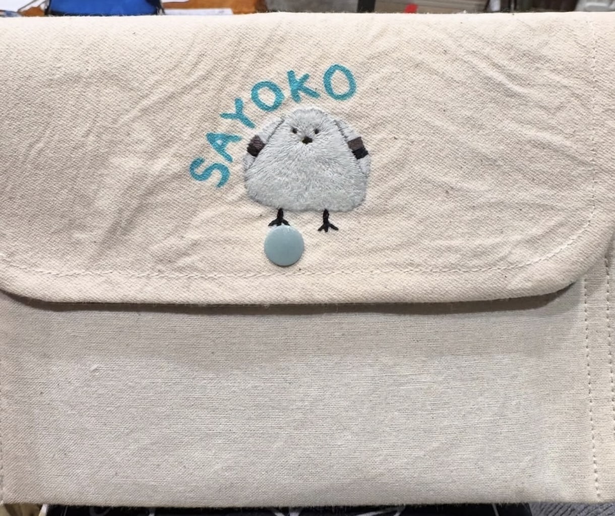 希望のロゴ、または希望の動物などを手刺繍します 会社のロゴや希望の動物、マークなどを手刺繍します！ イメージ1