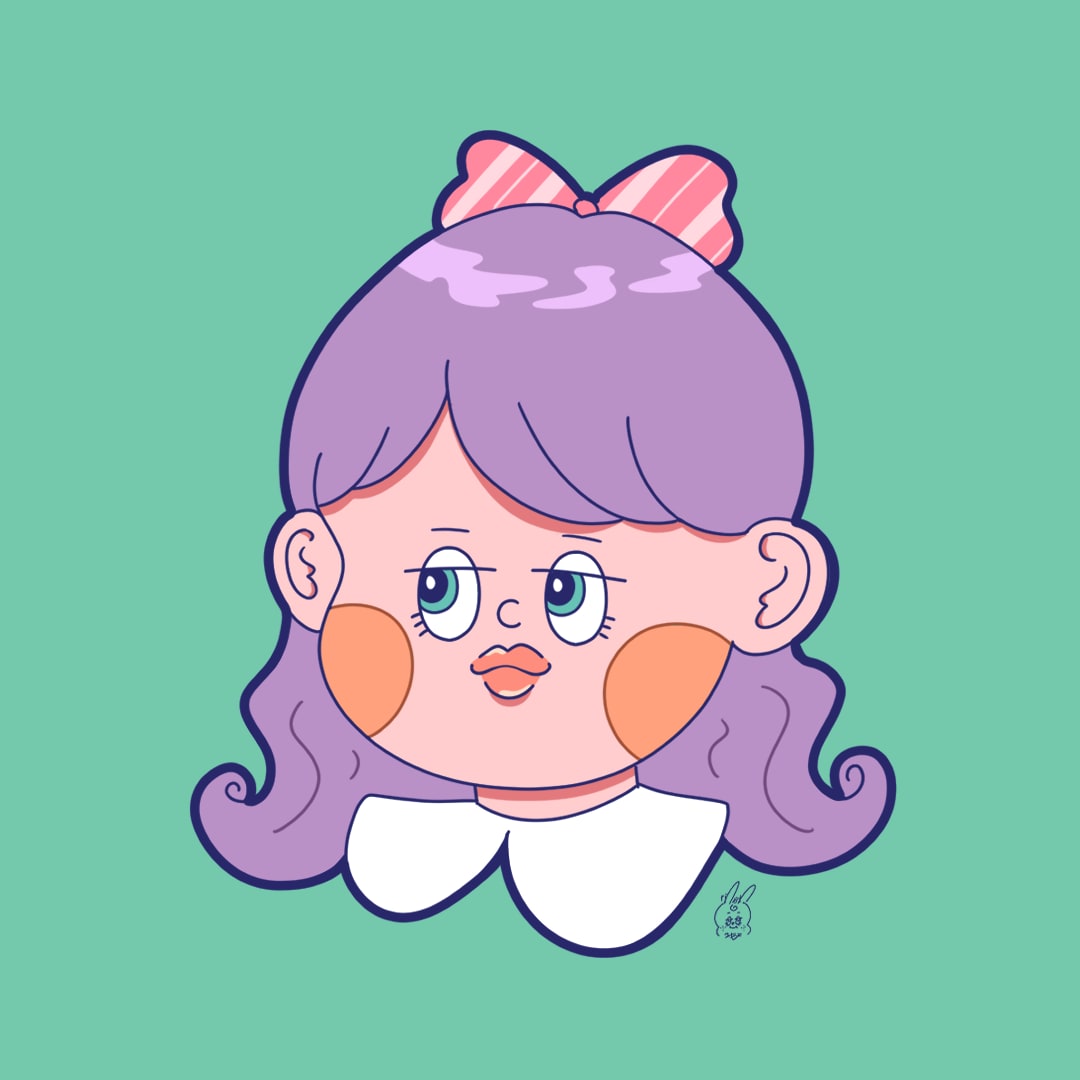ファンシーポップなアイコンイラスト描きます ポップでかわいいアイコンを制作します。 イメージ3