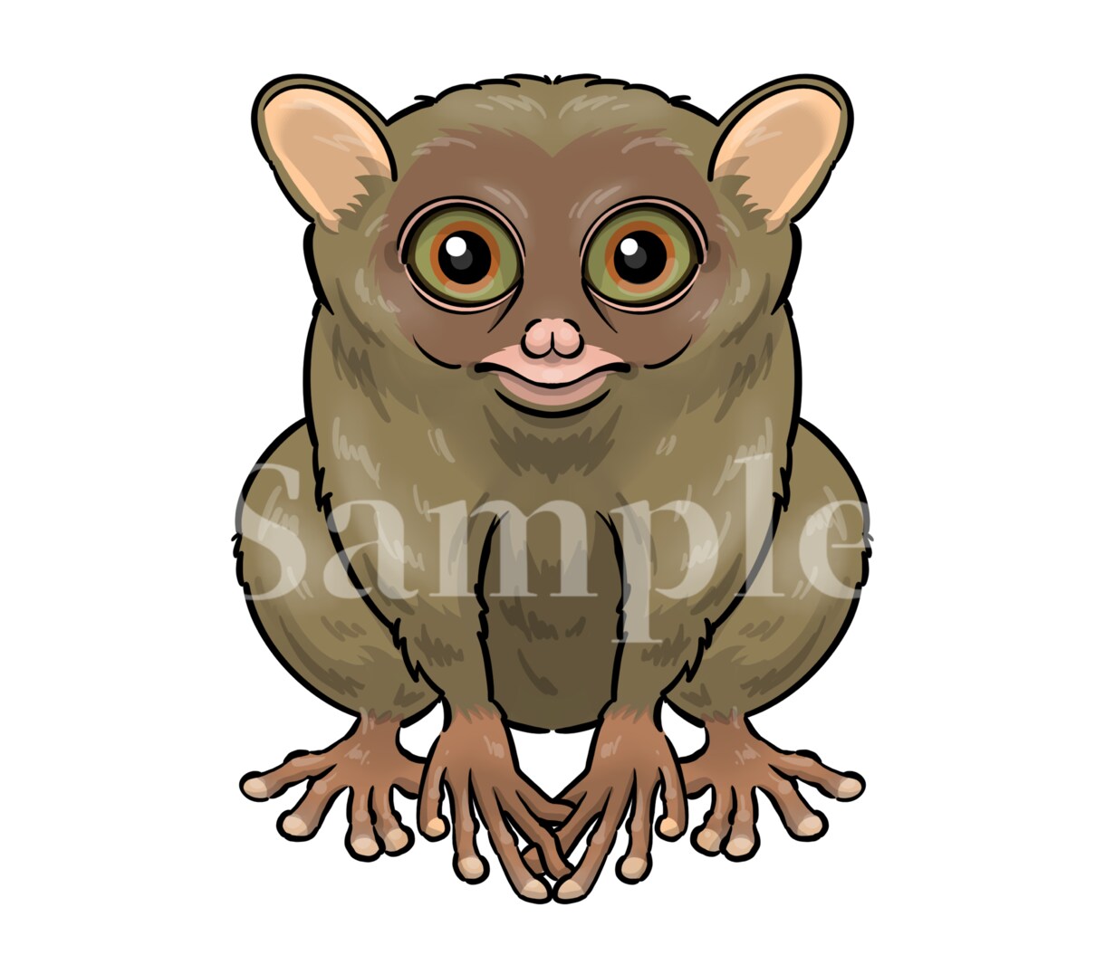 カジュアルなタッチで動物のイラストを作成します ★印刷対応可能！★ユーモアたっぷりの動物イラストをお届け イメージ4