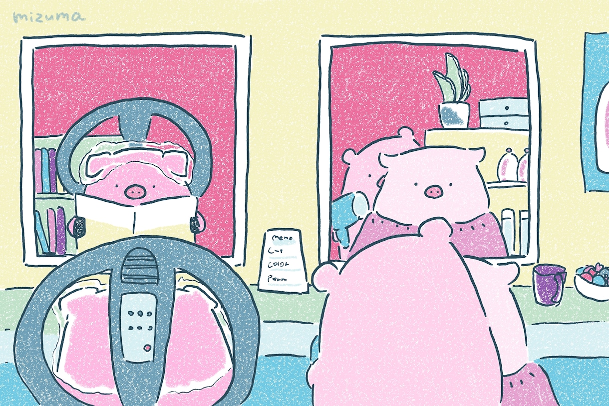 ゆるくてほっこり。動物の一枚絵を描きます 個人サイト、動画用背景、ウェルカムボードなどにどうぞ イメージ6