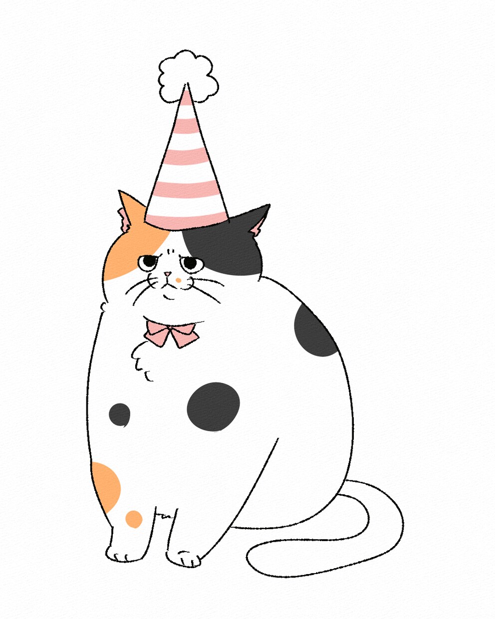 あなたの猫ちゃんを可愛くキャラクター化します 手書き風のタッチで、パッと目を引くイラスト！ イメージ6