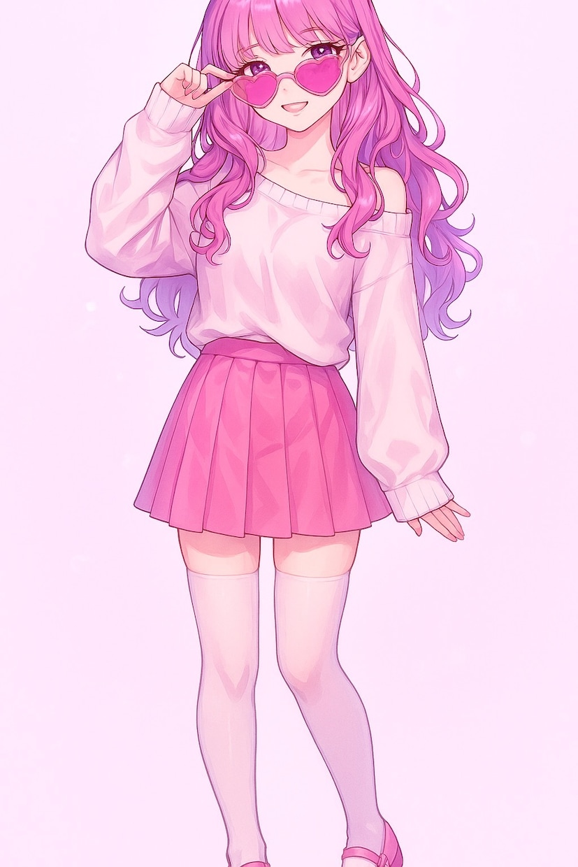 色々使える立ち絵&アイコンイラストを制作します 表情差分も対応可能！オリジナルキャラクターの魅力を引き立てる イメージ1