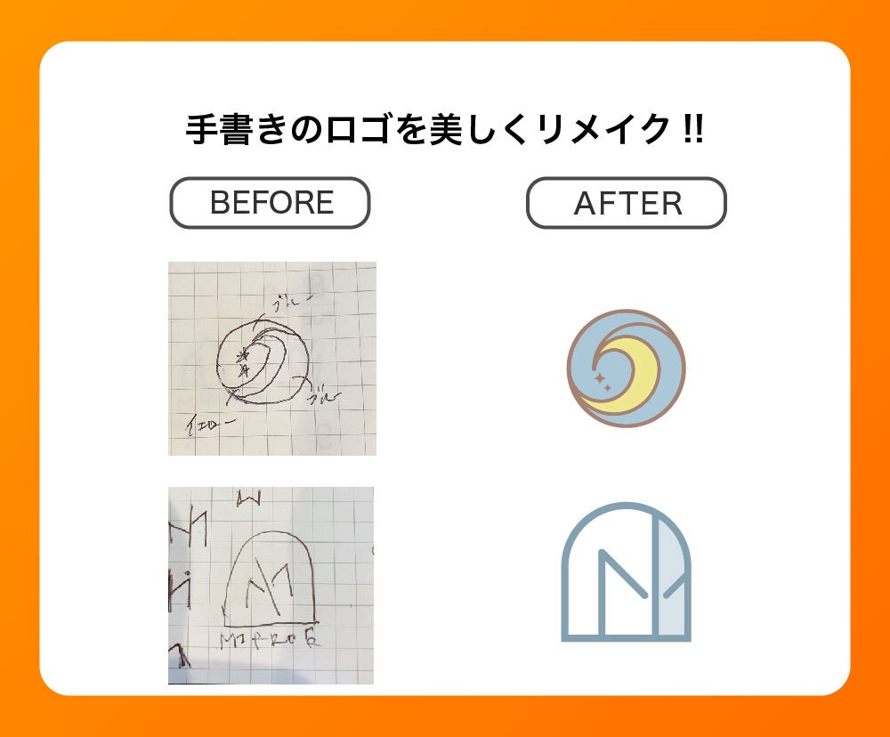 画像をトレースし、Aiデータをお作りいたします 丁寧にヒアリングし、高品質、迅速に対応いたします！ イメージ5