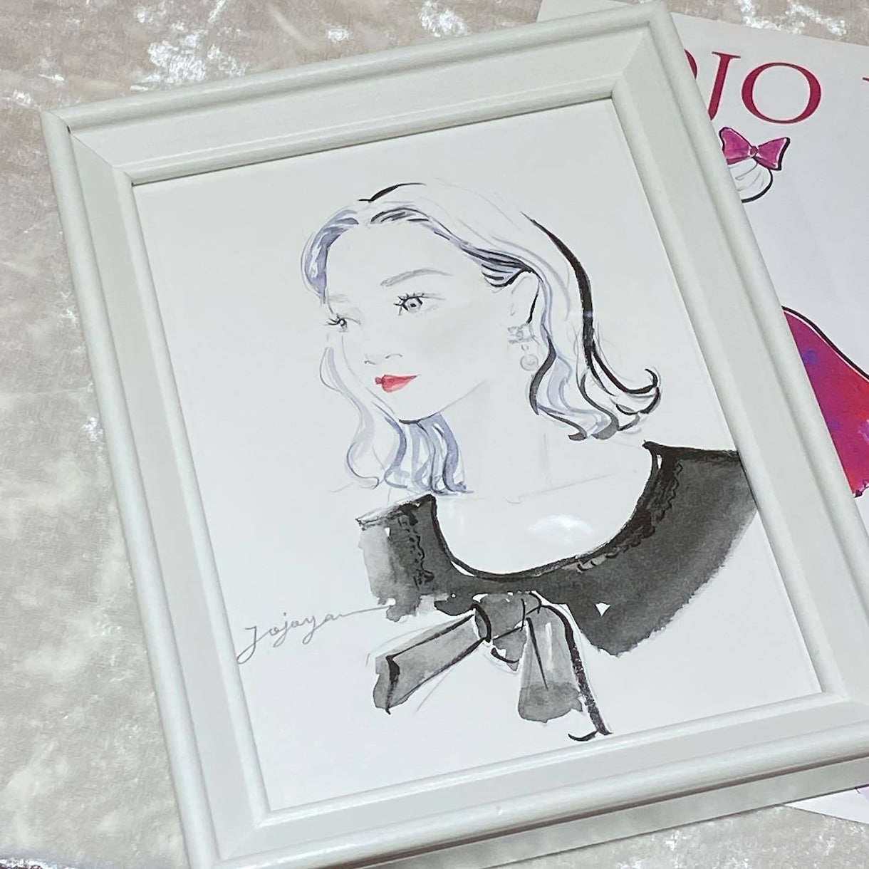 女性らしい洗練されたタッチでポートレートを描きます ハイブランドから依頼多数の女性らしいテイストでバストアップを イメージ2