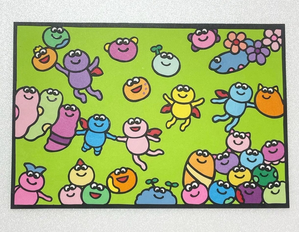世界に1つのオリジナルイラストを描きます 小さなカードに可愛さを！お気軽にお立ち寄り下さい。 イメージ4