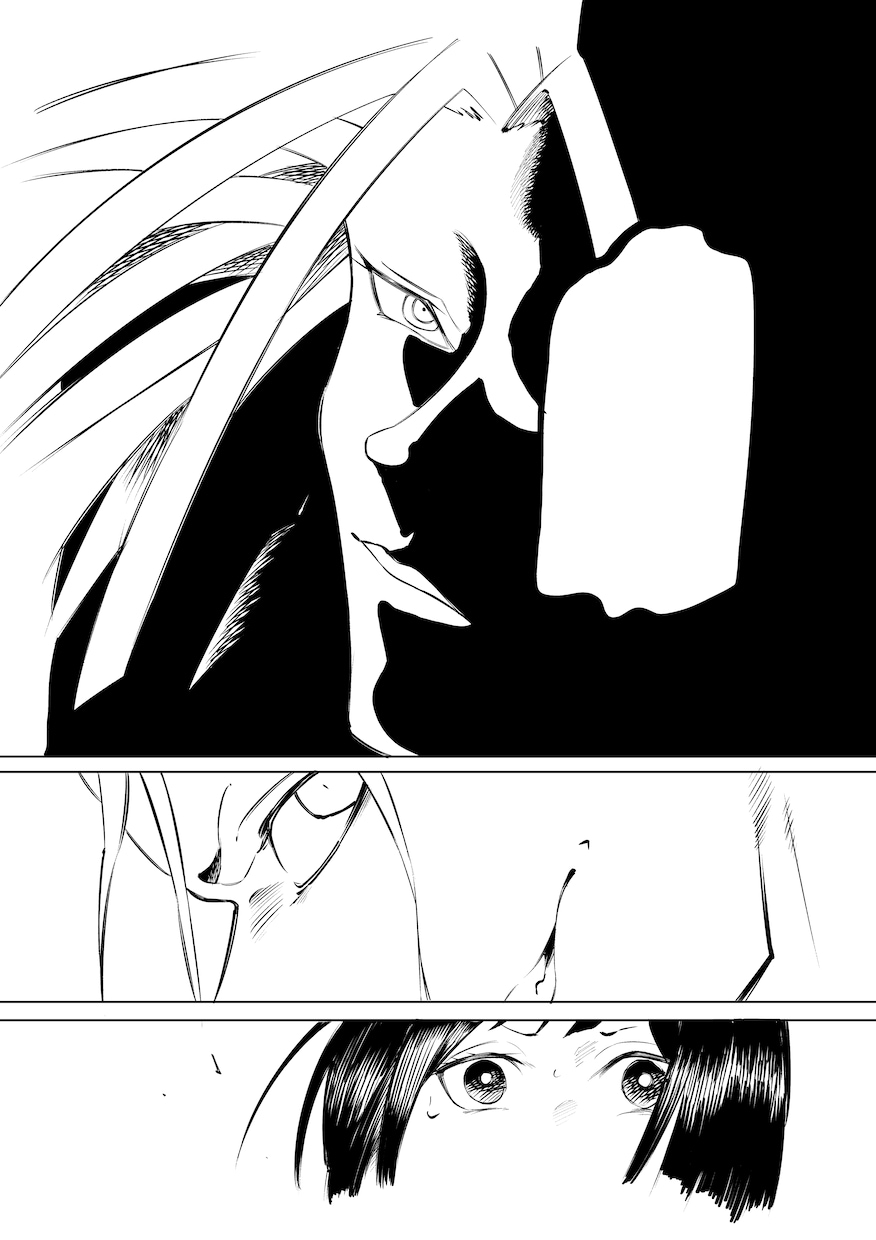 漫画調イラスト描きます 新人漫画家です。漫画調のモノクロイラスト描かせて頂きます。 イメージ4