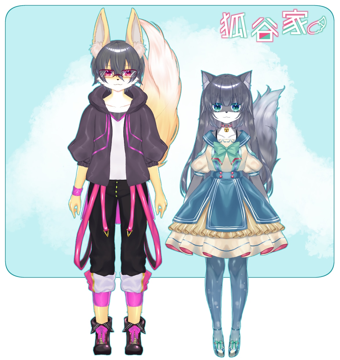 Facerig用イラスト制作します 獣人からケモ耳っこまであなたの好きな姿に！ イメージ2