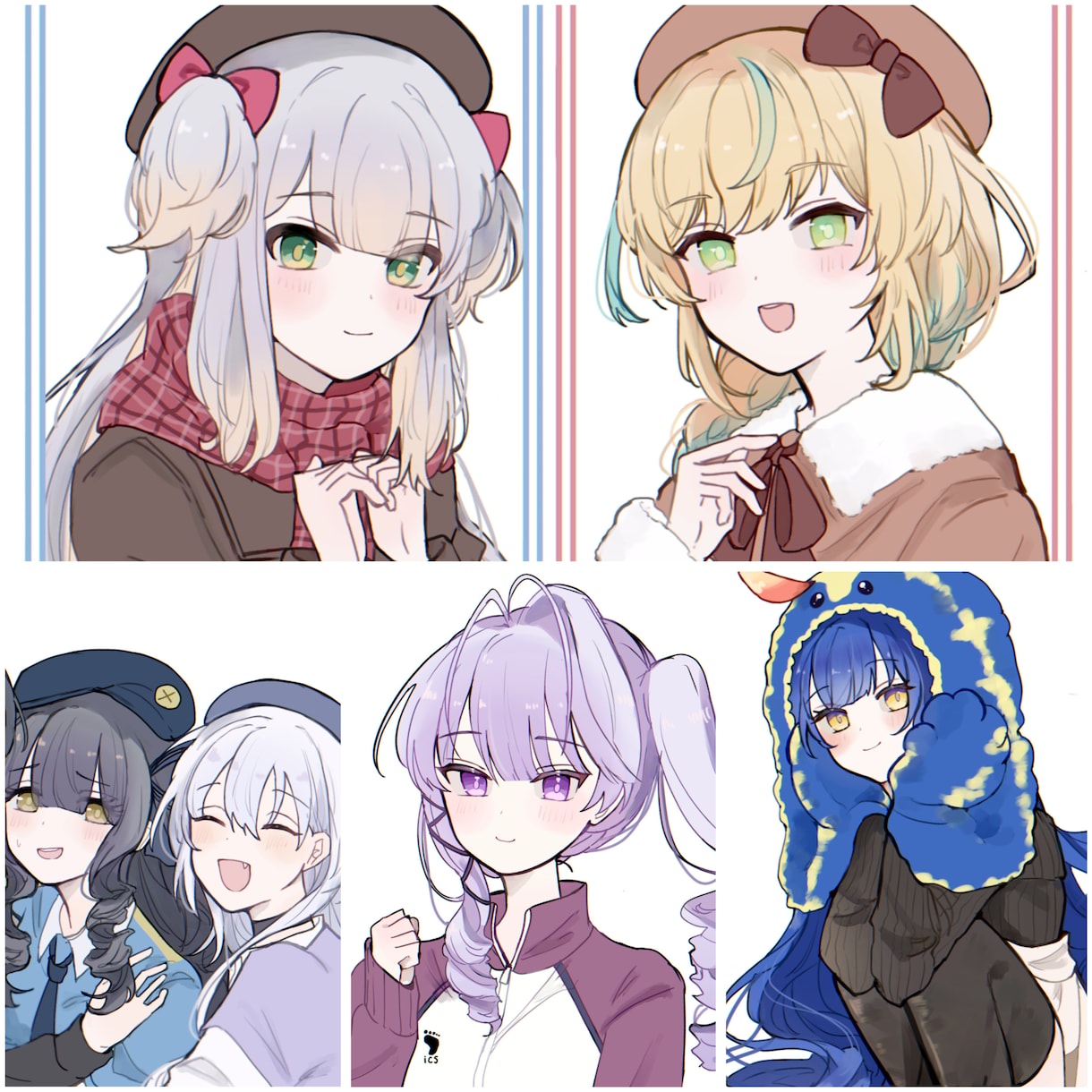 2日以内納品‪✿お好きなイラストお描き致します 夢絵、アイコン、1枚絵etc… イメージ1