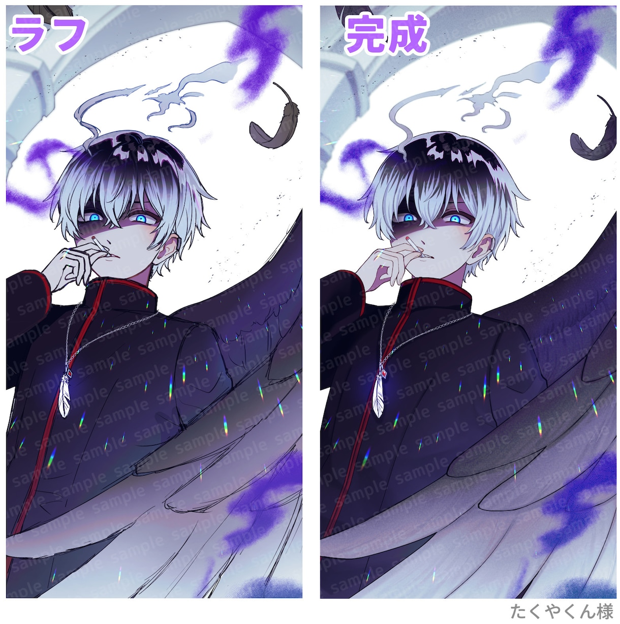 アイコン、イラスト、立ち絵、サムネ挿絵など描きます イメージを形にするお手伝いをします、お気軽にご相談ください！ イメージ3