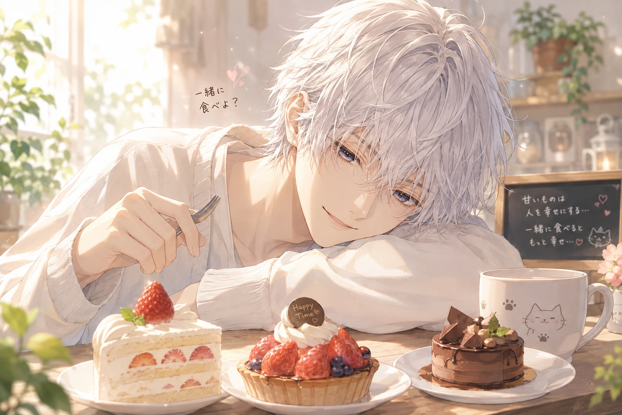 30分集中あなたをスイーツの世界へいざないます スイーツ男子と楽しくお話しませんか！ イメージ1