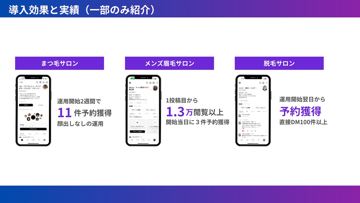 美容サロン等集客につながるスレッズ構築・運用します 初めてでも安心！アカウント設計・運用まで丸投げでOKです イメージ3