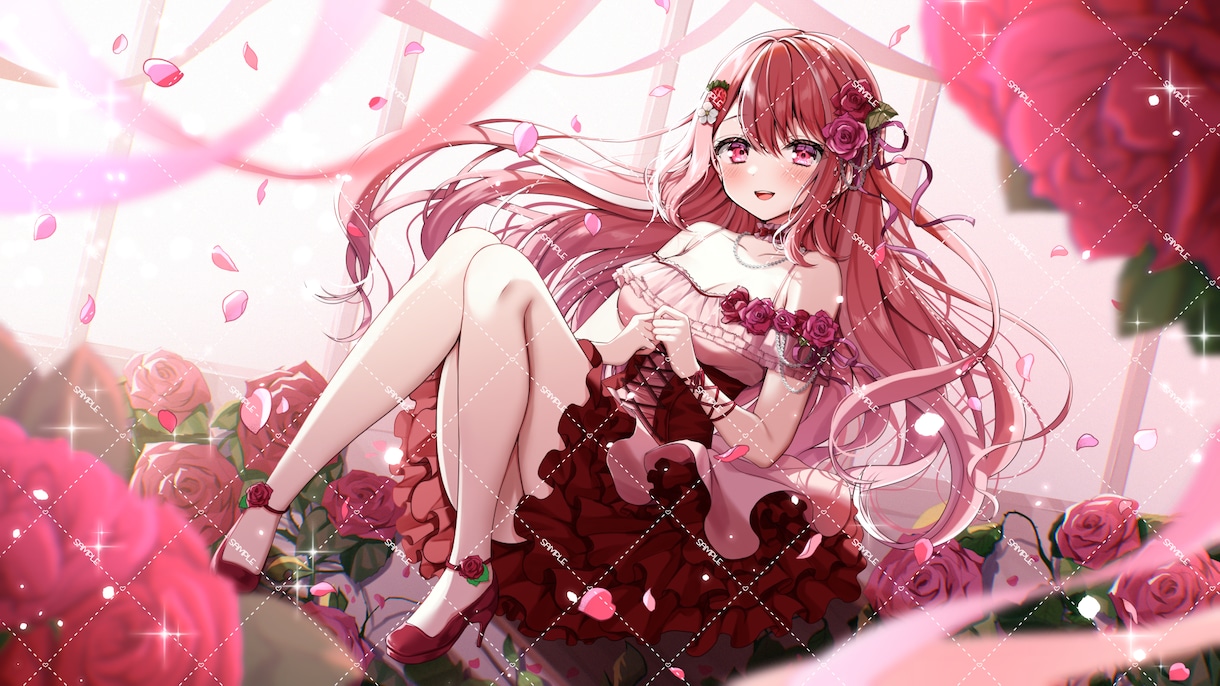 ご希望のイラストを描きます 商用・二次配布可！かわいくて目を惹くイラストを描きます イメージ2