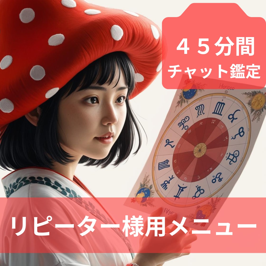 リピーター様【8月限定割引】たっぷりチャットします 曖昧だった恋が 「どうするべきか」が分かり「希望」に変えます イメージ1