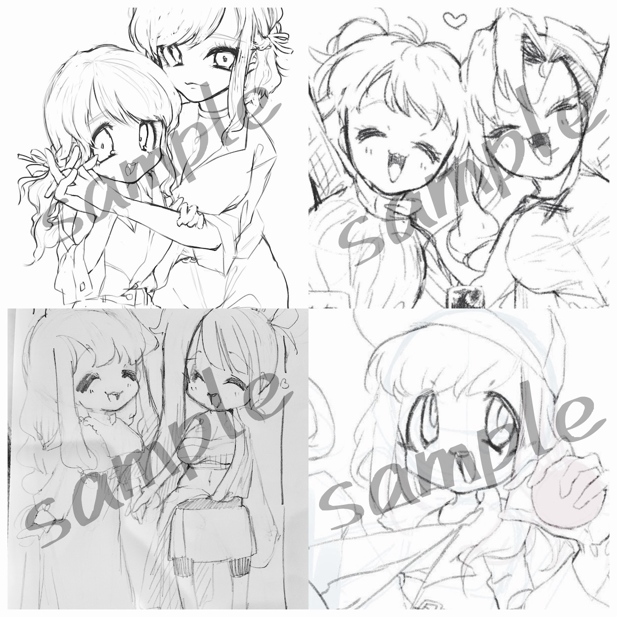 オリジナルちゃん描きます ネット活動で使える可愛い子ちゃんを提供します！ イメージ2