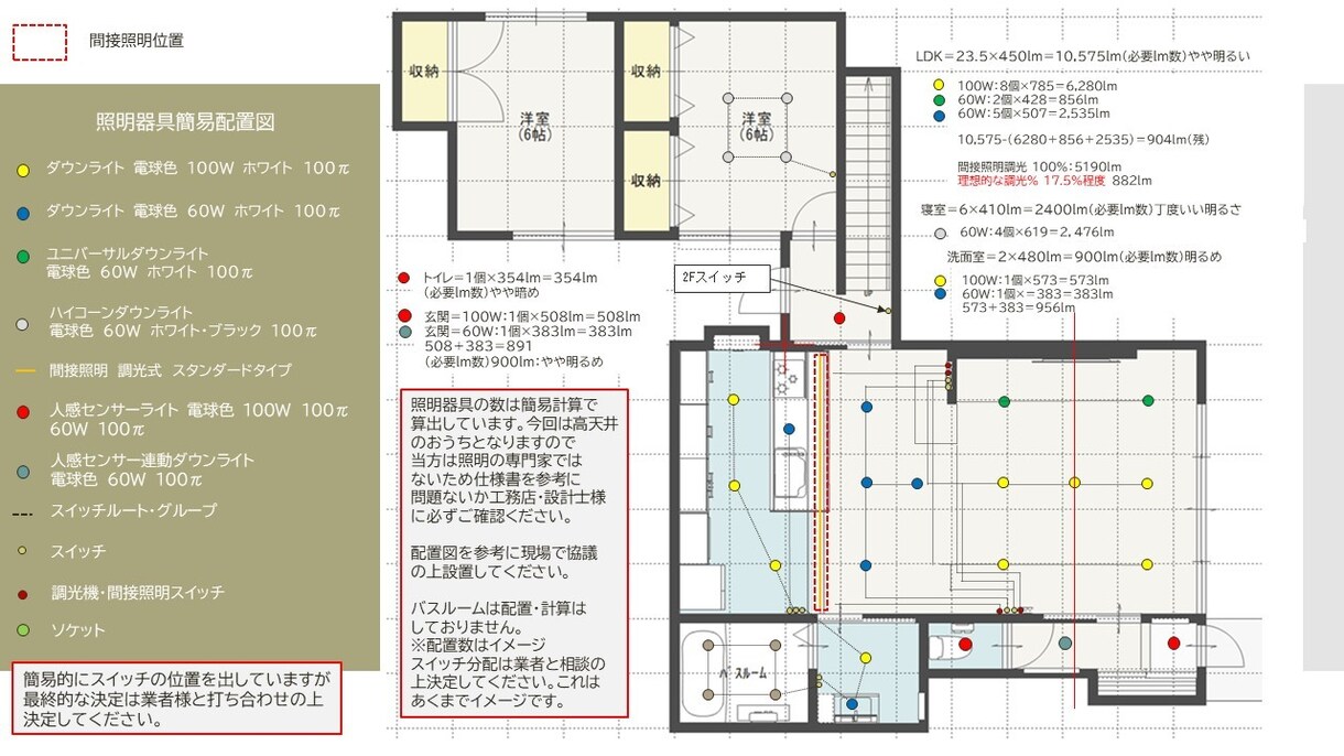 プロのデザイナーが全部屋の家具・照明を選定します ３Dパースも全部屋作成！プロにお任せしてお洒落な空間作り イメージ4