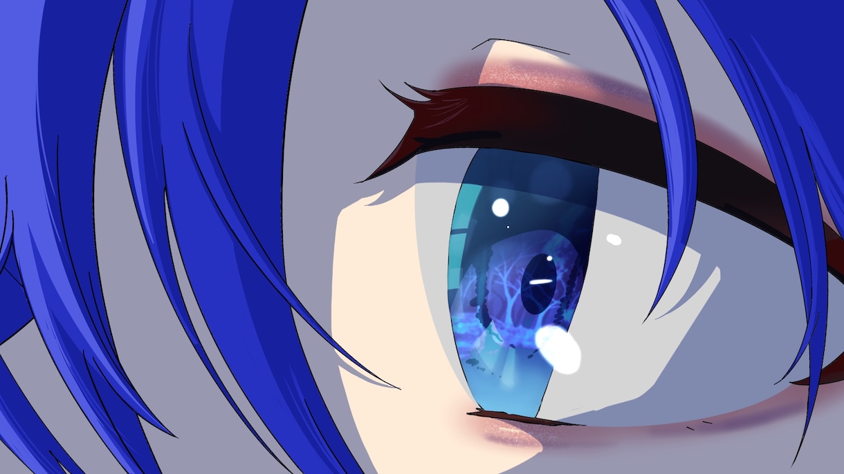 キャラクターの一枚絵制作します 背景も含めたキャラクターの一枚絵を依頼したい方へ イメージ3