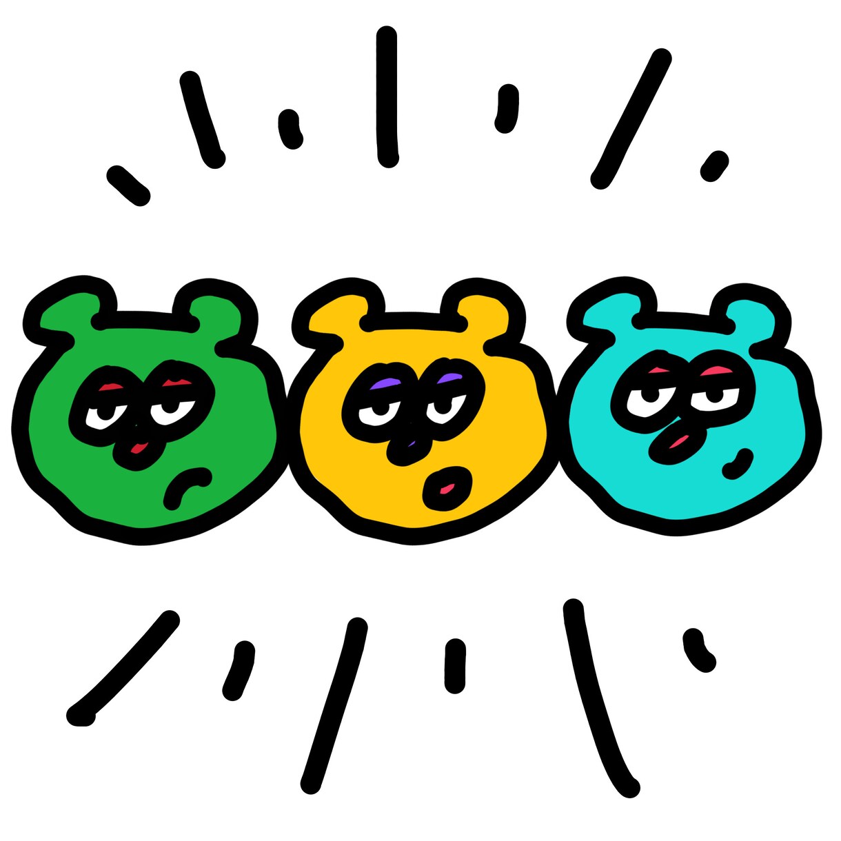 あなたが欲しいヘンテコな絵をお描きいたします あなたの雰囲気、イメージで絵、色を組み合わせて… イメージ5