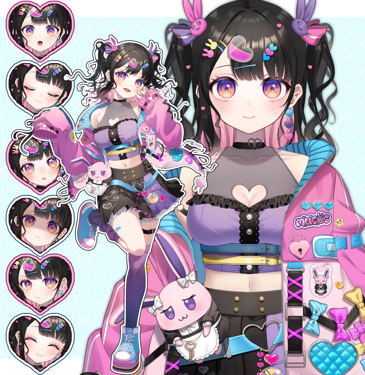 Vtuberになりたい方！ライブ2dモデル作ります あなただけのVtuberを