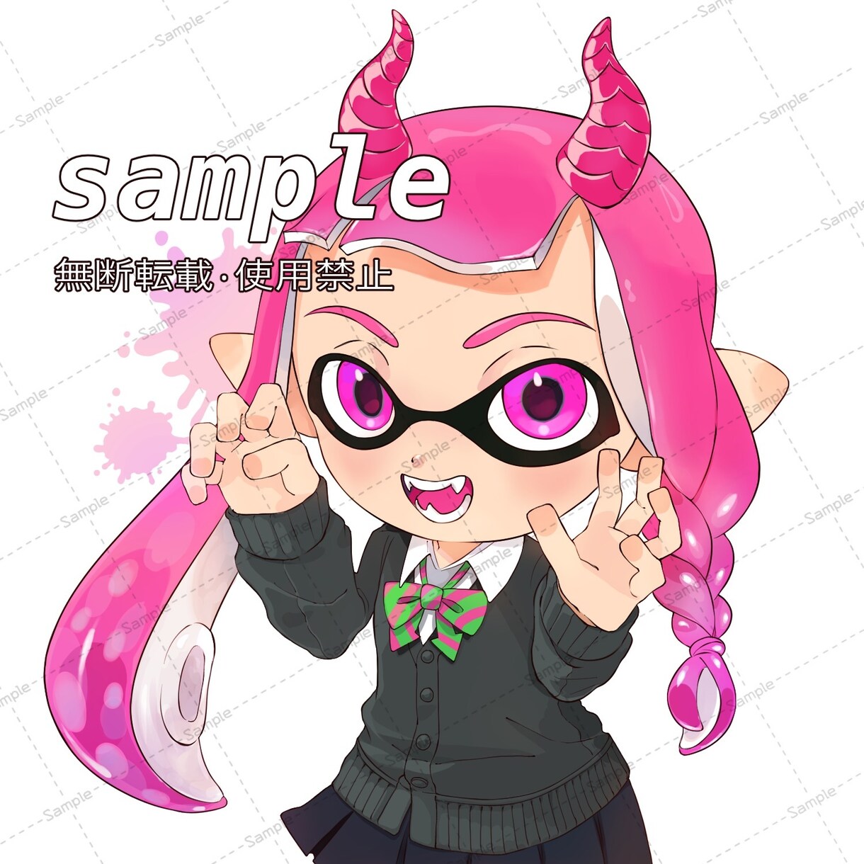 ポップでかわいいアイコン描きます かわいい女の子やミニキャラが得意です！男性キャラも対応可！ イメージ5