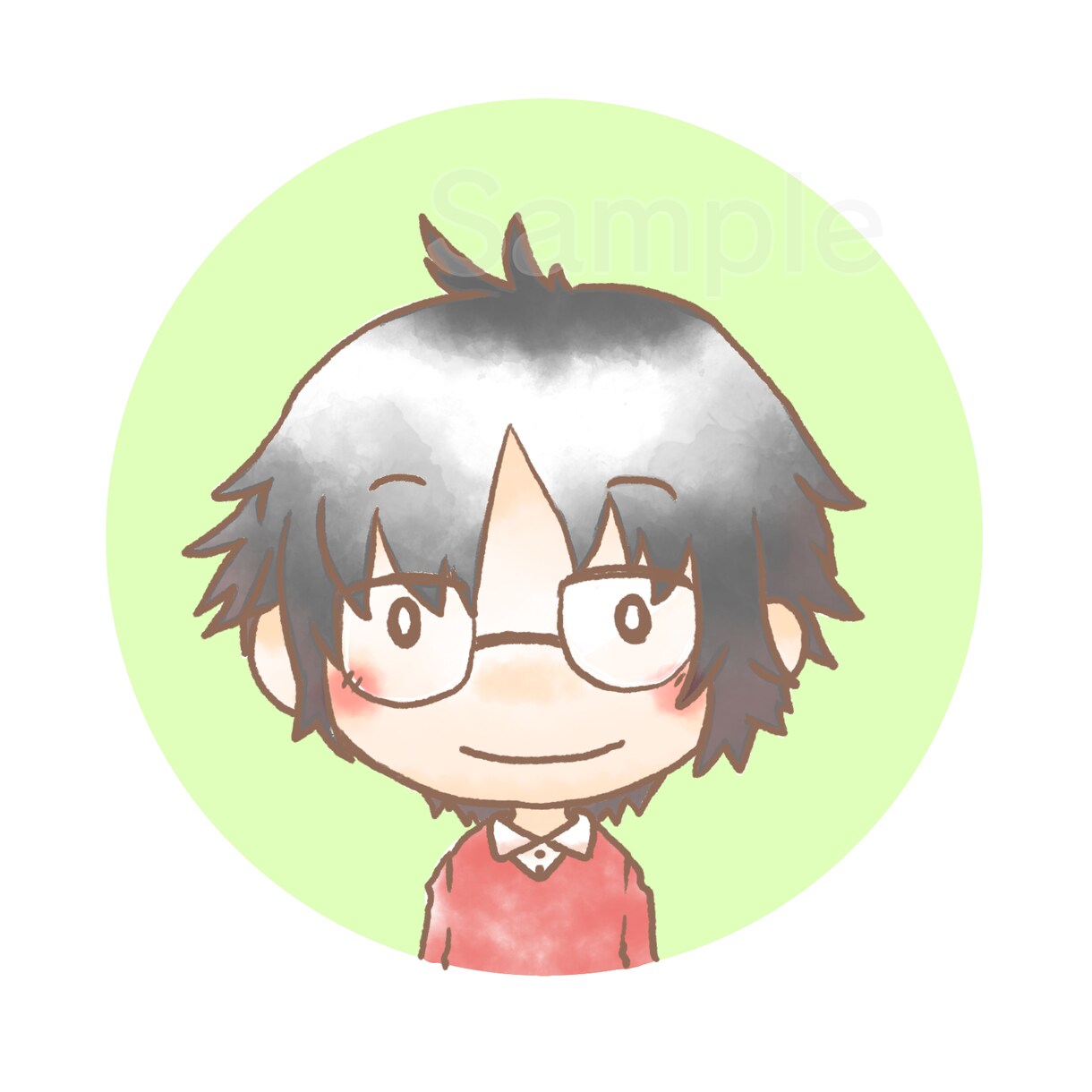 ゆるふわイラストのアイコンお描きします ブログやSNSのアイコンにどうぞ！ イメージ6