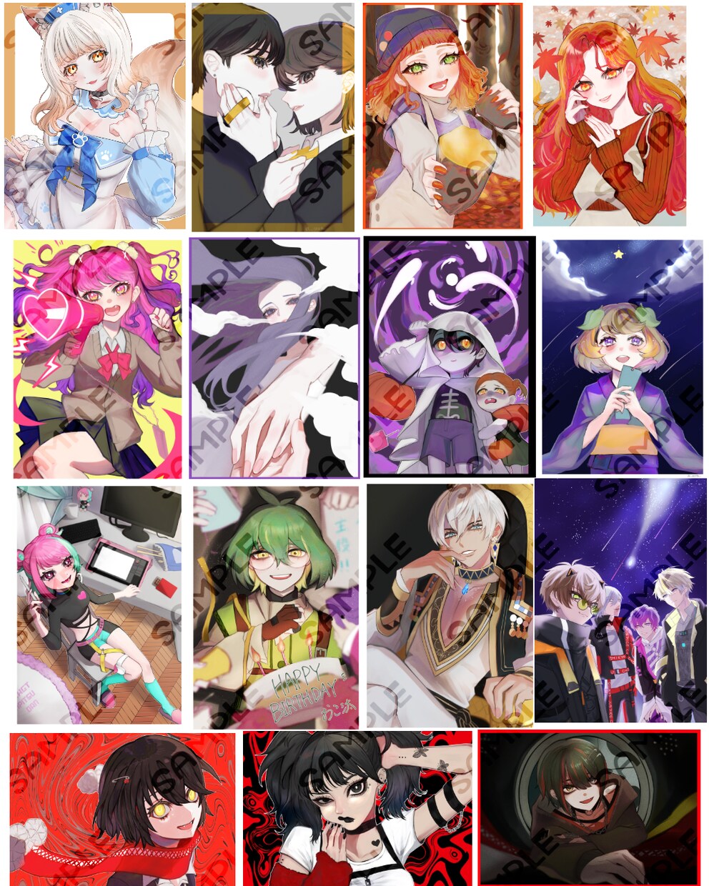 お好きなイラストお描きします 動画サムネ・立ち絵・SDイラストなど イメージ2