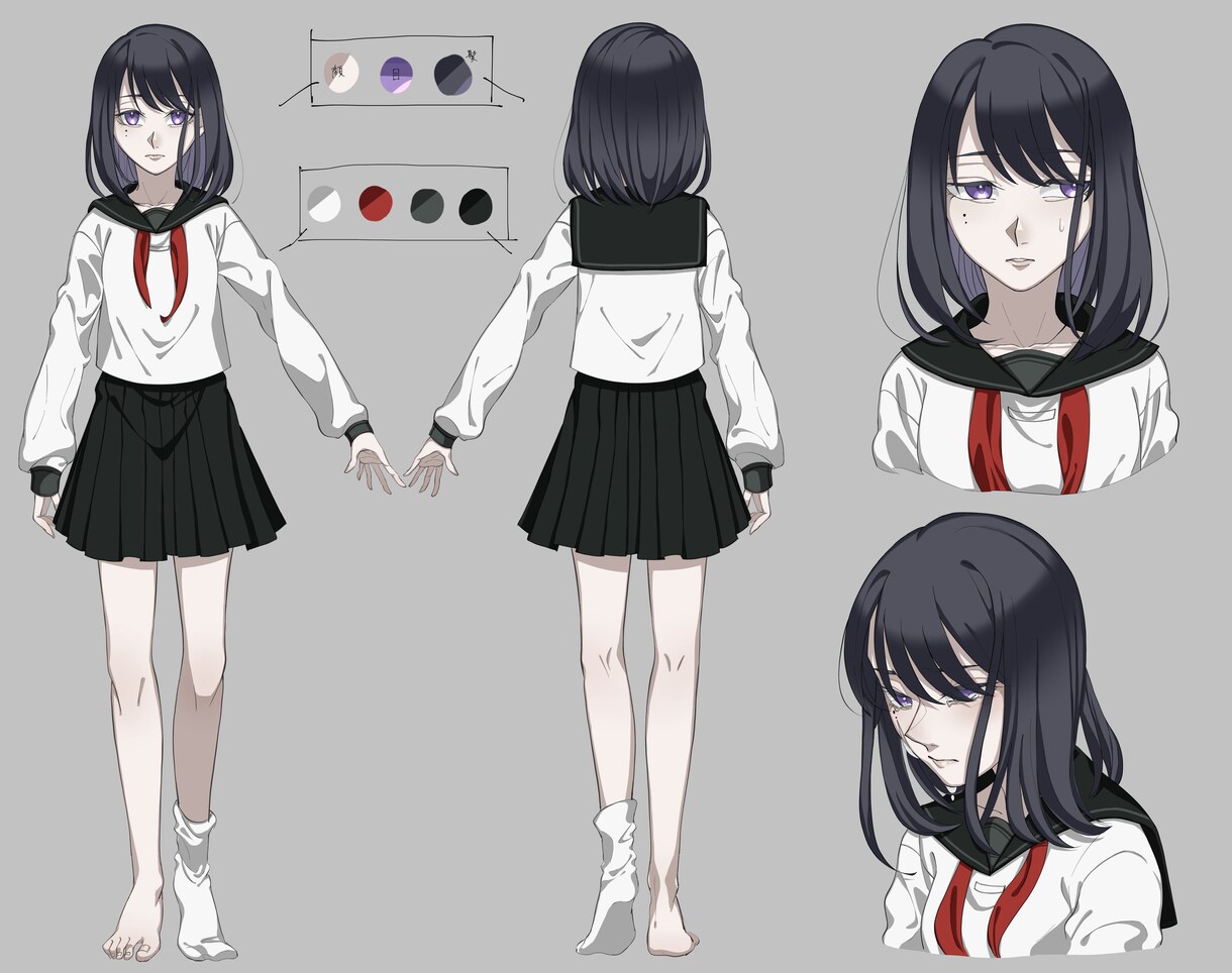 手描きループ・短尺アニメーション提供します 表情豊かで繊細/動きのなめらかなアニメーションです イメージ3