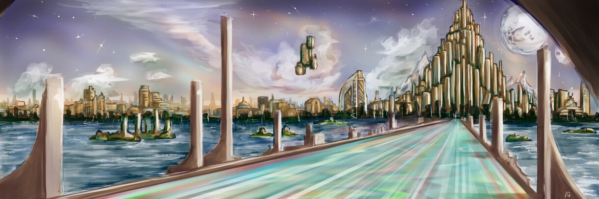 風景・背景対応可／キャラデザや1枚絵を作成します 観賞用や会議用、TRPGに配信、ＳＮＳや自作ゲーム、壁紙等！ イメージ5