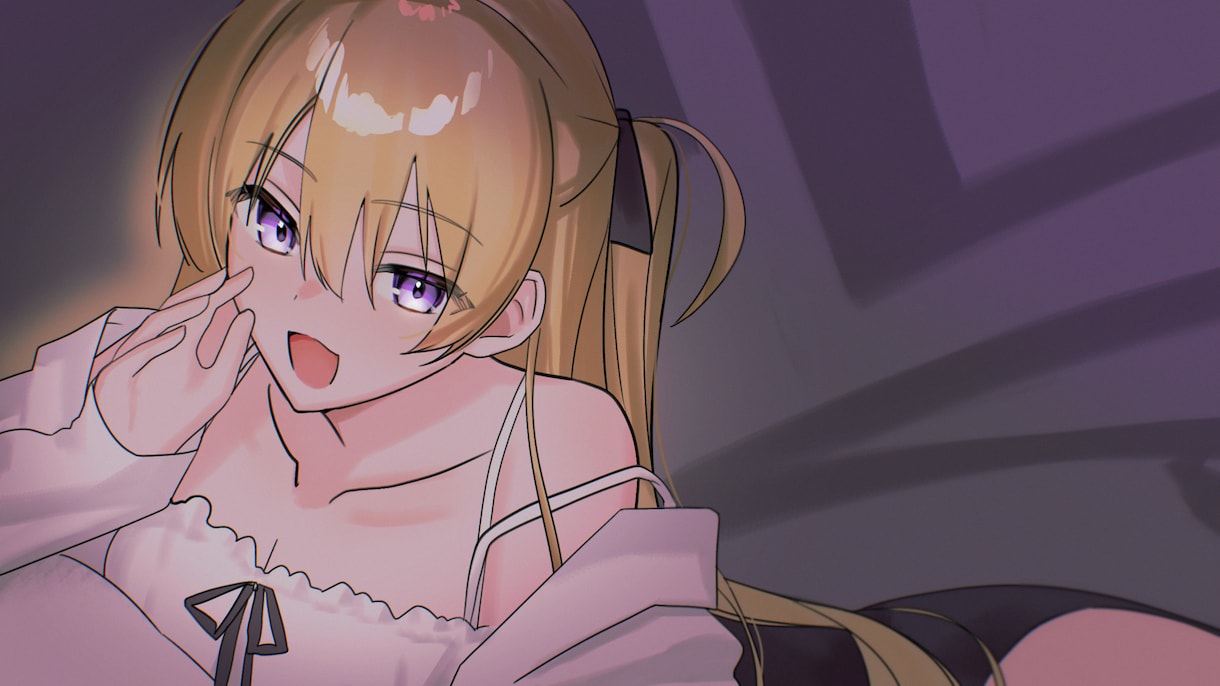 ASMRやツイキャス向けイラスト描きます 目を引くサムネイルになるようなイラストを制作します イメージ1